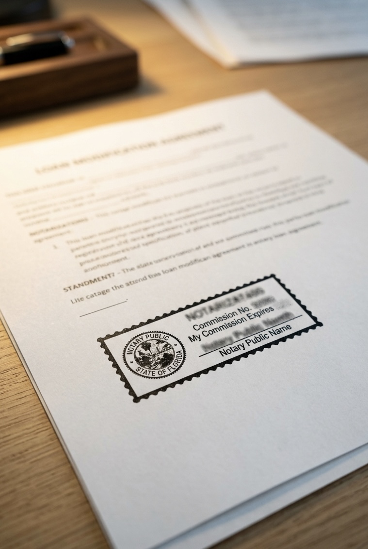 Palm Beach County mobile loan modification notary — fast same-day service for urgent modification deadlines
