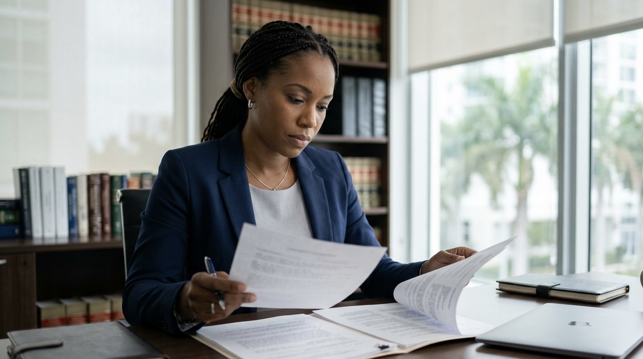 Spanish Portuguese Russian business contract certified translation for Palm Beach County company